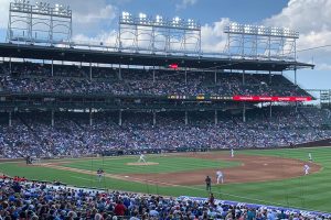 Baseball action