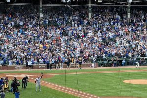 Rizzo waves to crowd