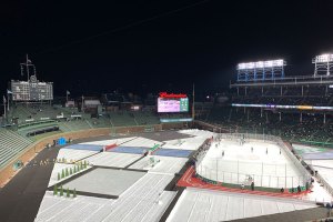 Frozen Confines hockey action