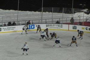 Face off between ND and Penn State