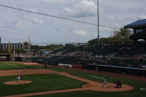 Batter swings and misses