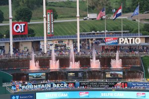 fountains in right field