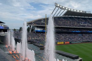 Foul pole obscured